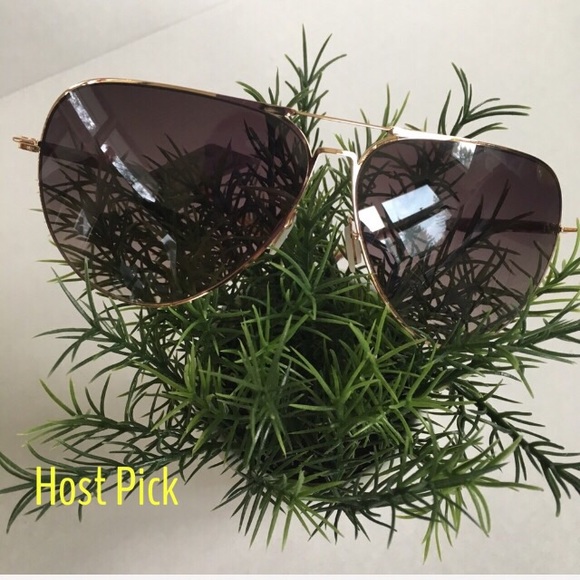 Joe's Jeans Accessories - HP⭐️ NEW Joe’s Jeans Aviator rose gold sunglasses